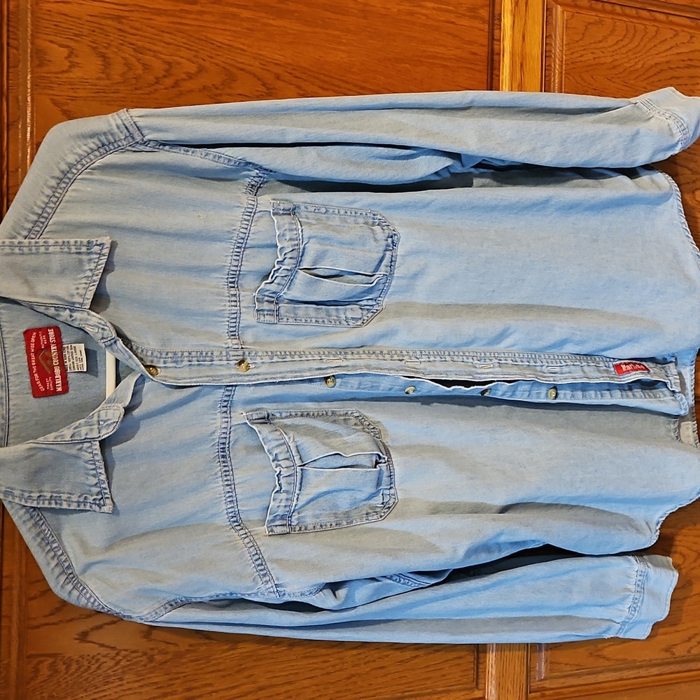 Marlboro Vintage Blue Denim Shirt